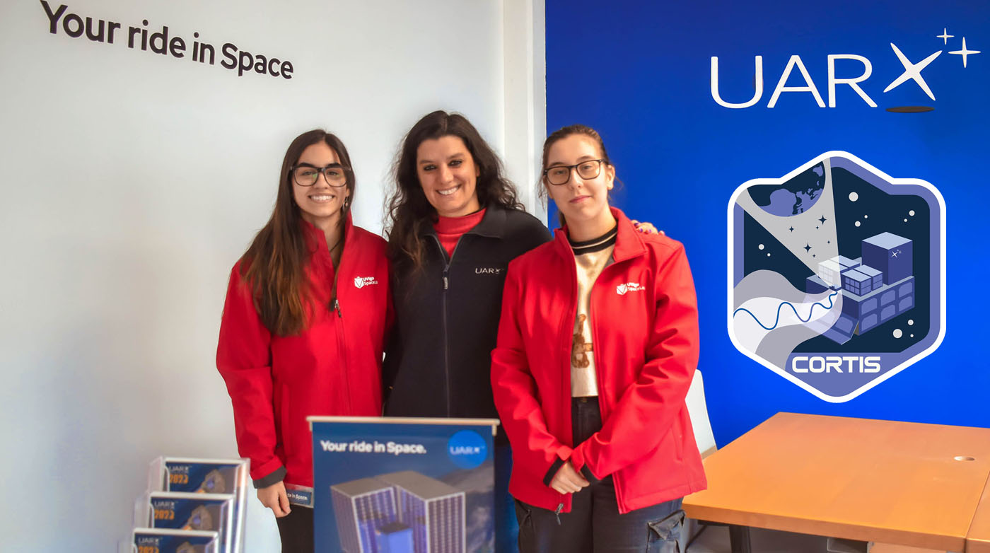 Reunión de representantes del equipo con Yanina Hallak, CEO y confundadora de UARX Space