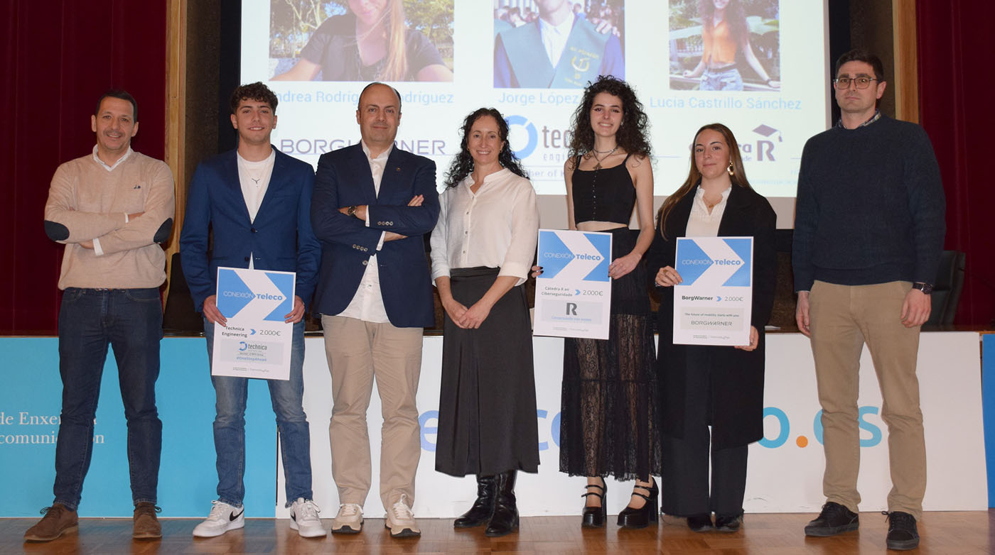 Premios aos mellores expedientes entrada en Teleco e presentación das III Olimpíadas