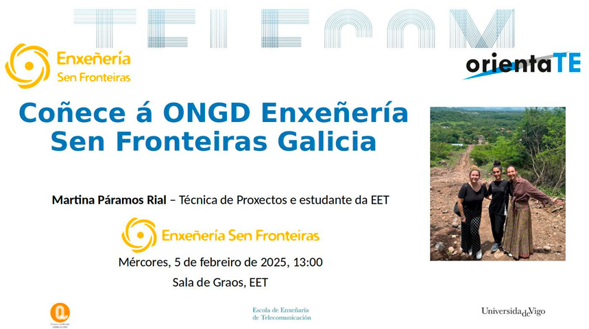 Charla Coñece á ONGD Enxeñería Sen Fronteiras Galicia